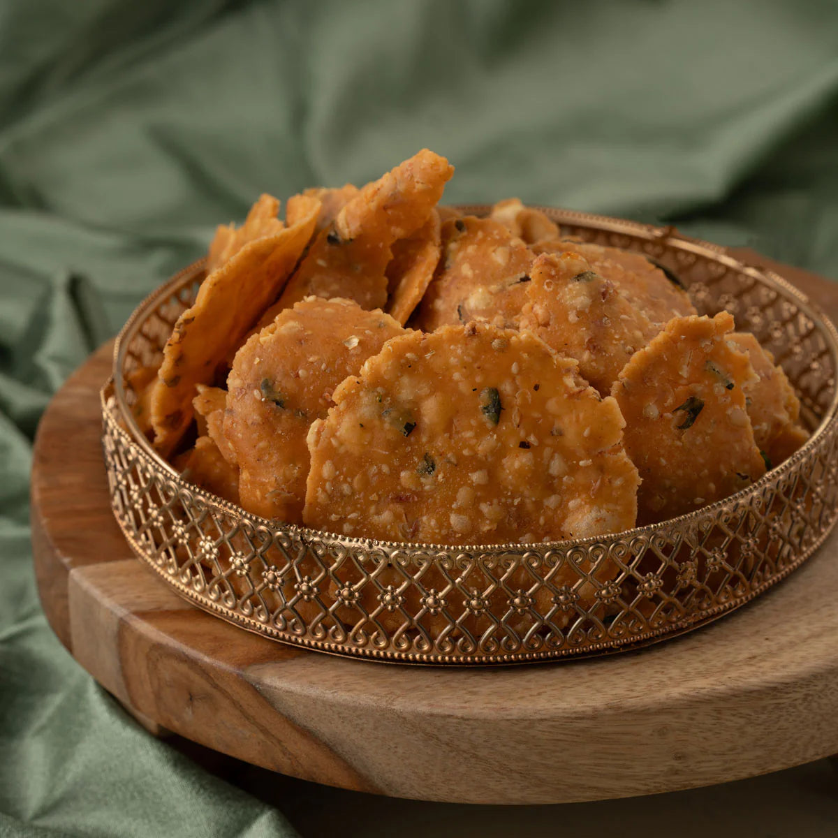 Chekkalu (Andhra Rice Crackers – Homemade)