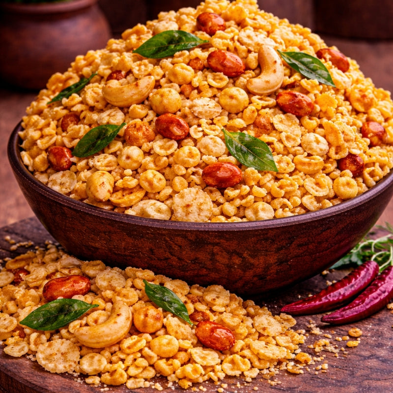 Atukula Mixture (Poha Mixture – Andhra Style)