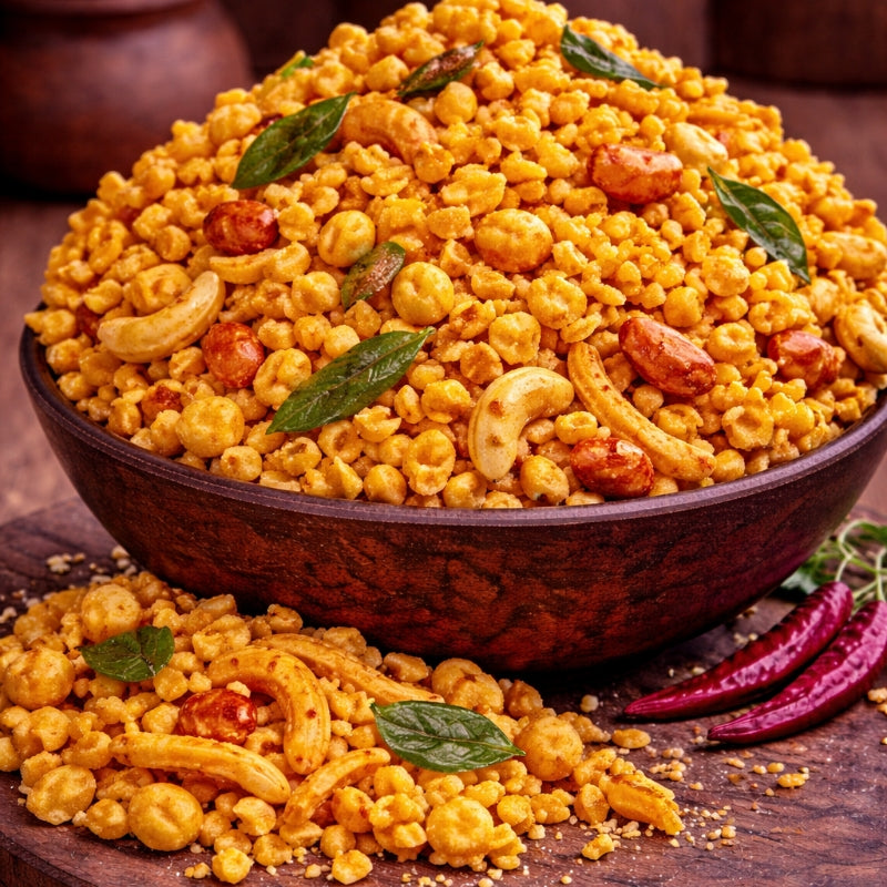 Boondi Mixture (Andhra Style Homemade Snack)