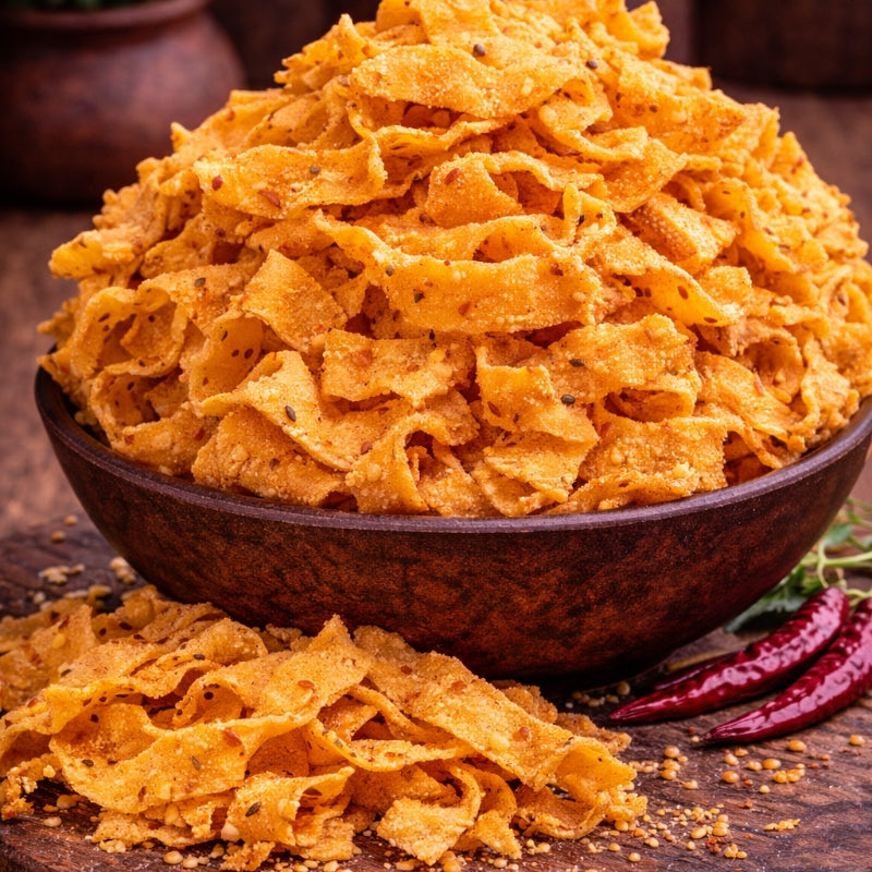 Ribbon Pakodi (Andhra Style Homemade Snack)