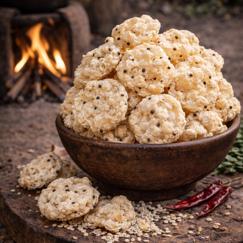Saggubiyyam Vadiyalu (Sabudana Fryums – Andhra Style)