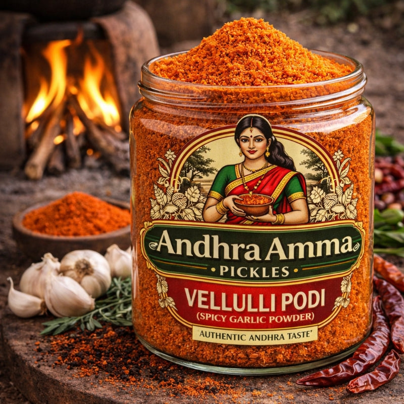 Vellulli Podi (Garlic Powder – Andhra Style)