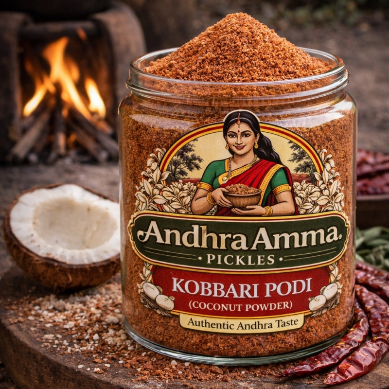 Kobbari Podi (Dry Coconut Powder – Andhra Style)