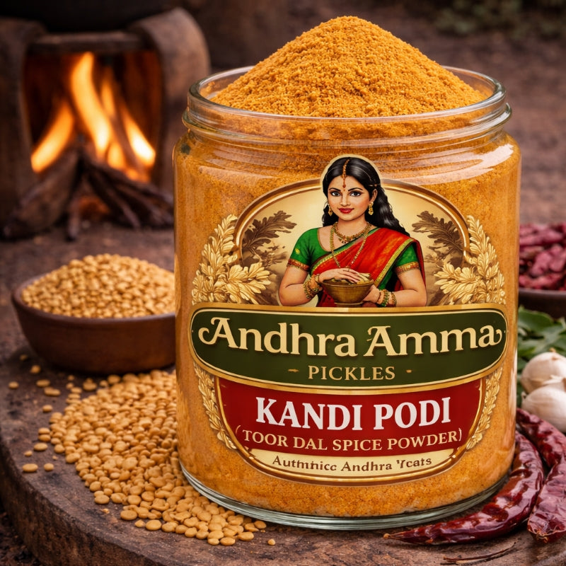 Kandi Podi (Toor Dal Powder – Andhra Style)