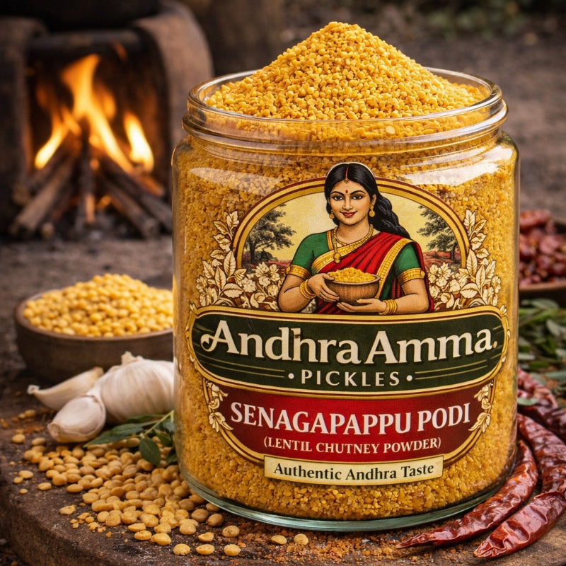 Senagapappu Podi (Chana Dal Powder – Andhra Style)