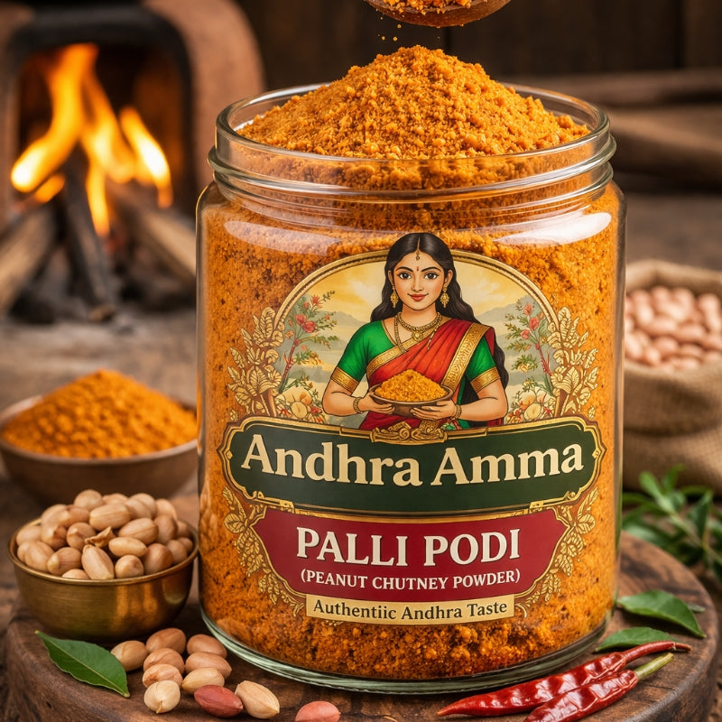 Palilu Podi (Peanut Powder – Andhra Style)