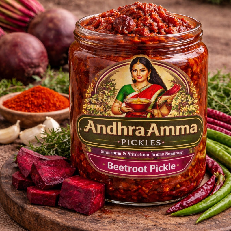 Beetroot Pickle (Andhra Style Homemade)