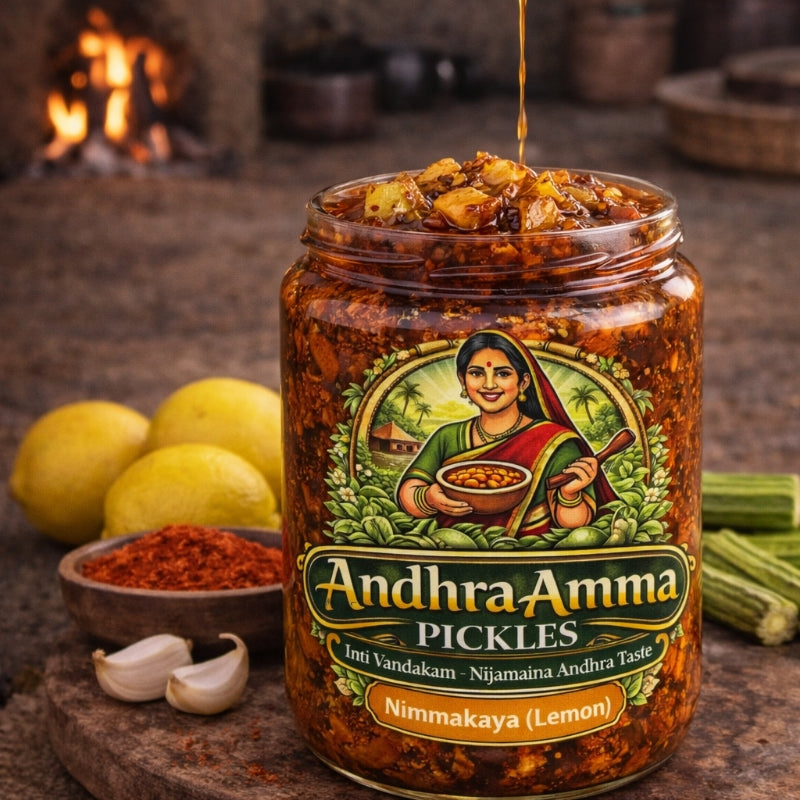 Nimmakaya Pickle (Lemon – Andhra Style)