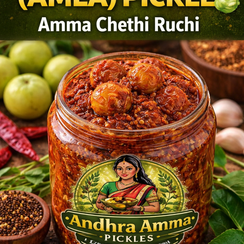 Usirikaya Pickle (Amla Pickle – Andhra Style)