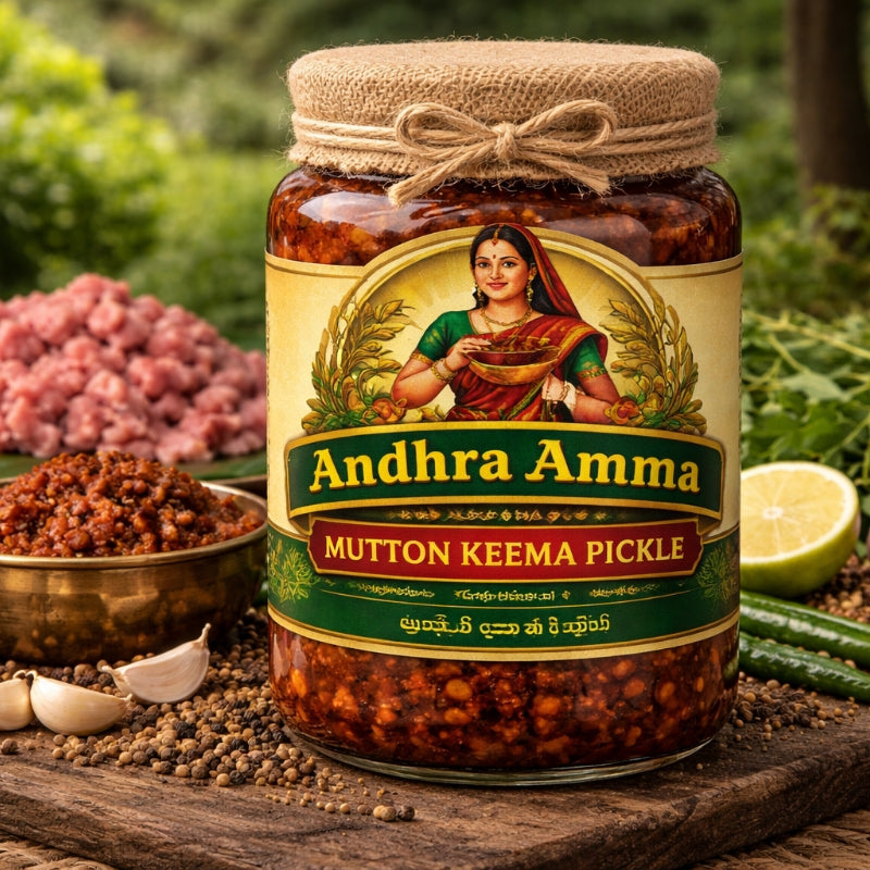 Mutton Keema Pickle (Keema Pachadi)