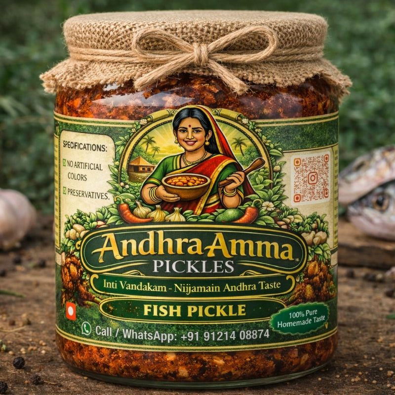Fish Pickle (Andhra Style)