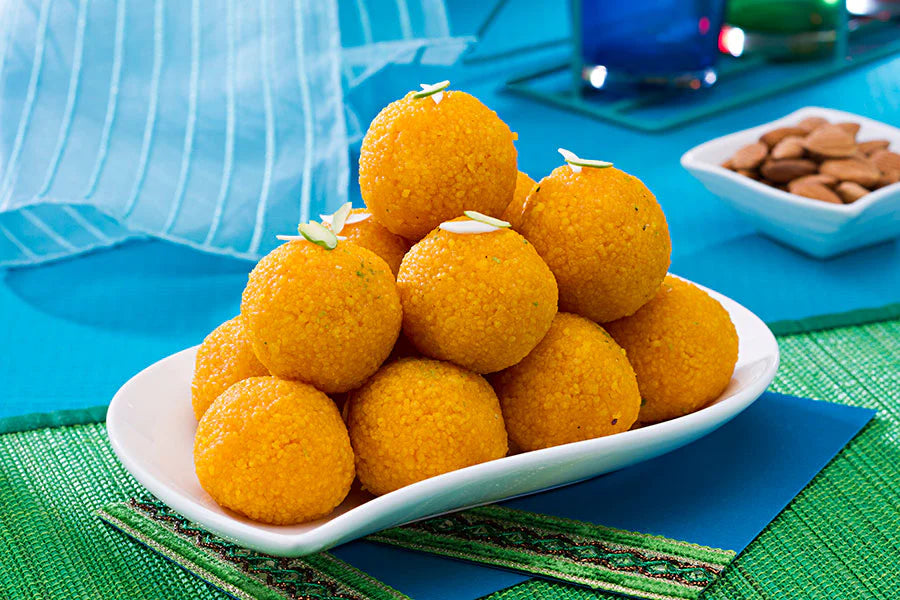 Boondi Laddu (Andhra Style Homemade Sweet)