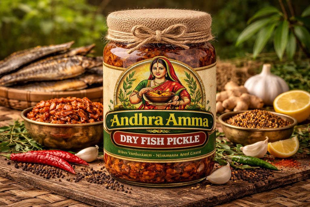 Dry Fish Pickle (Endu Chepa Pachadi)