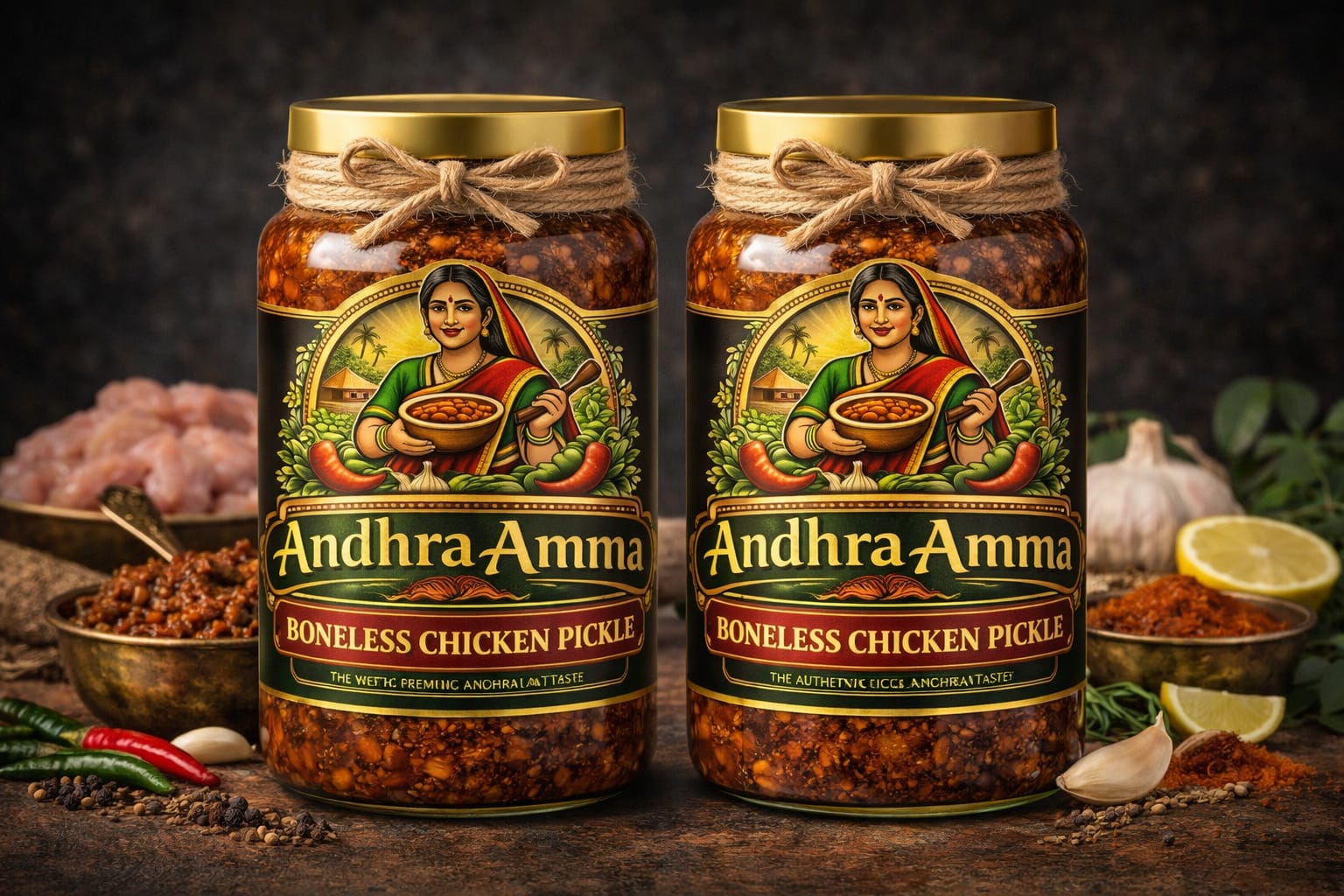 Boneless Chicken Pickle – Andhra Style Homemade