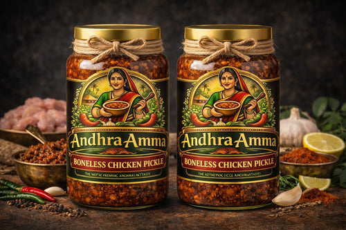 Boneless Chicken Pickle – Andhra Style Homemade