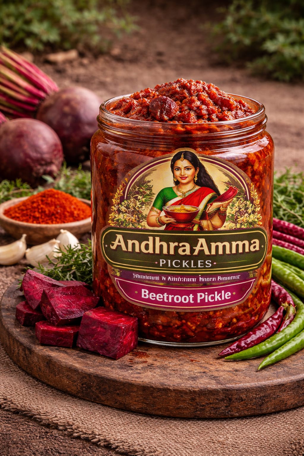 Beetroot Pickle (Andhra Style Homemade)