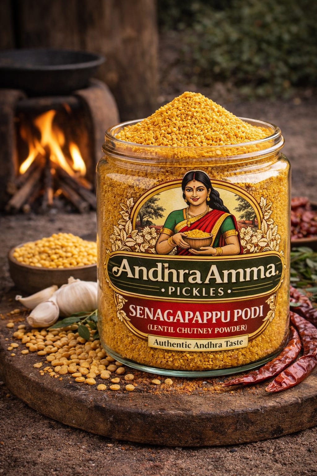 Senagapappu Podi (Chana Dal Powder – Andhra Style)