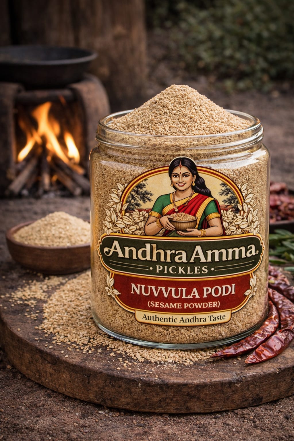 Nuvvula Podi (Sesame Powder – Andhra Style)