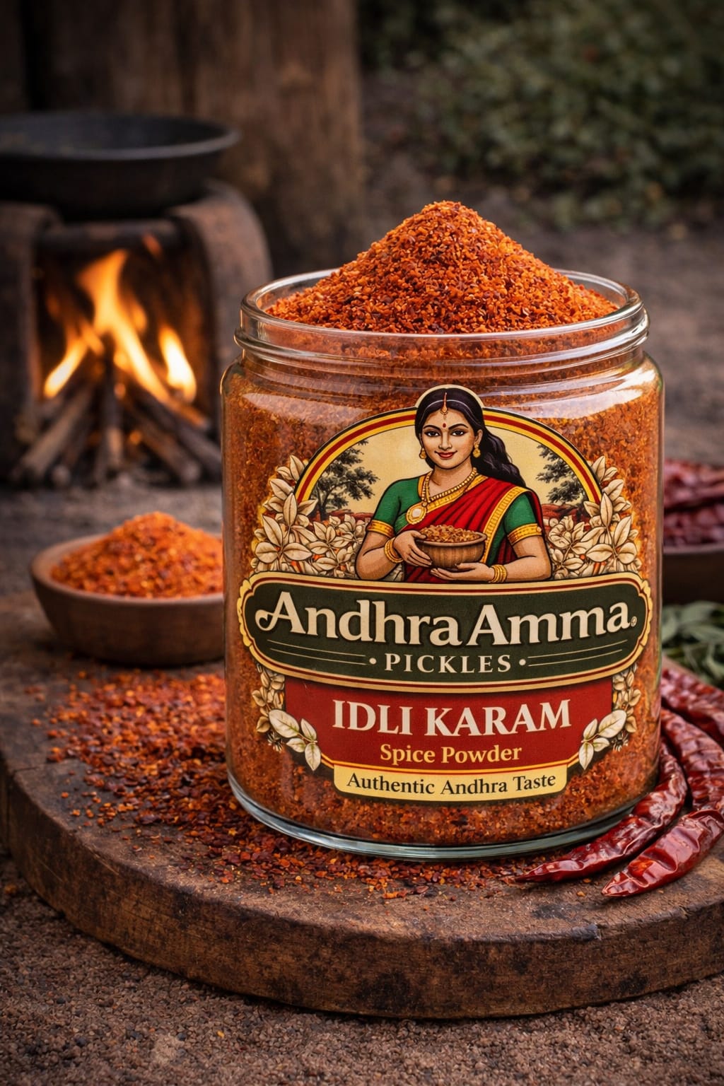 Idli Karam (Idli Podi – Andhra Style)