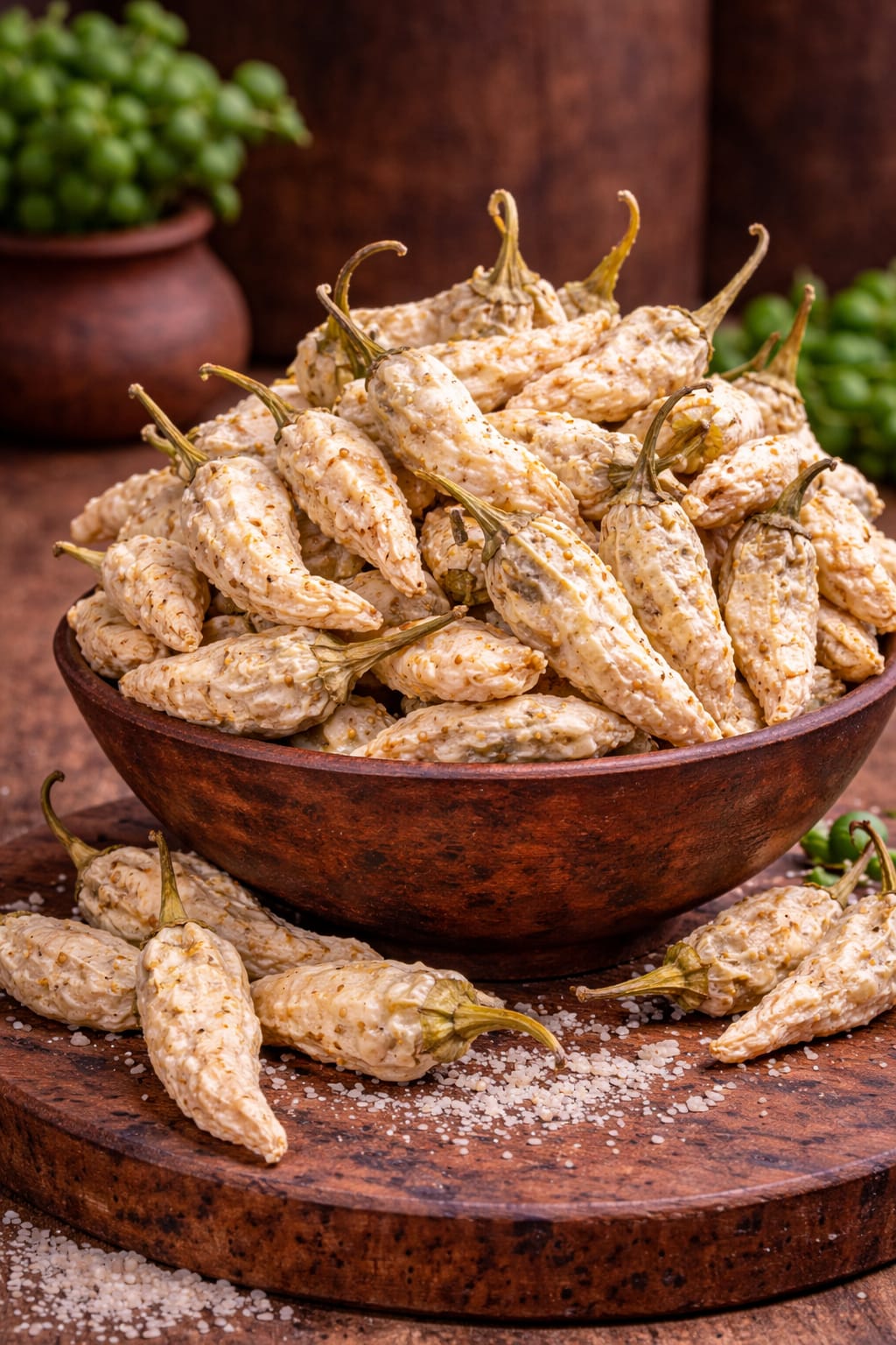 Majjiga Mirapakayalu (Buttermilk Chillies – Andhra Style)