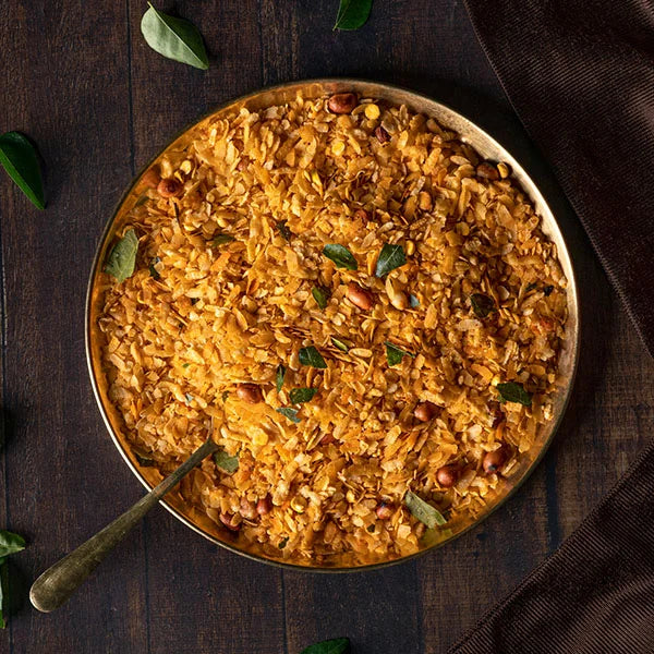 Atukula Mixture (Poha Mixture – Andhra Style)