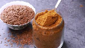 Avise Ginjalu Podi (Flaxseed Powder – Andhra Style)