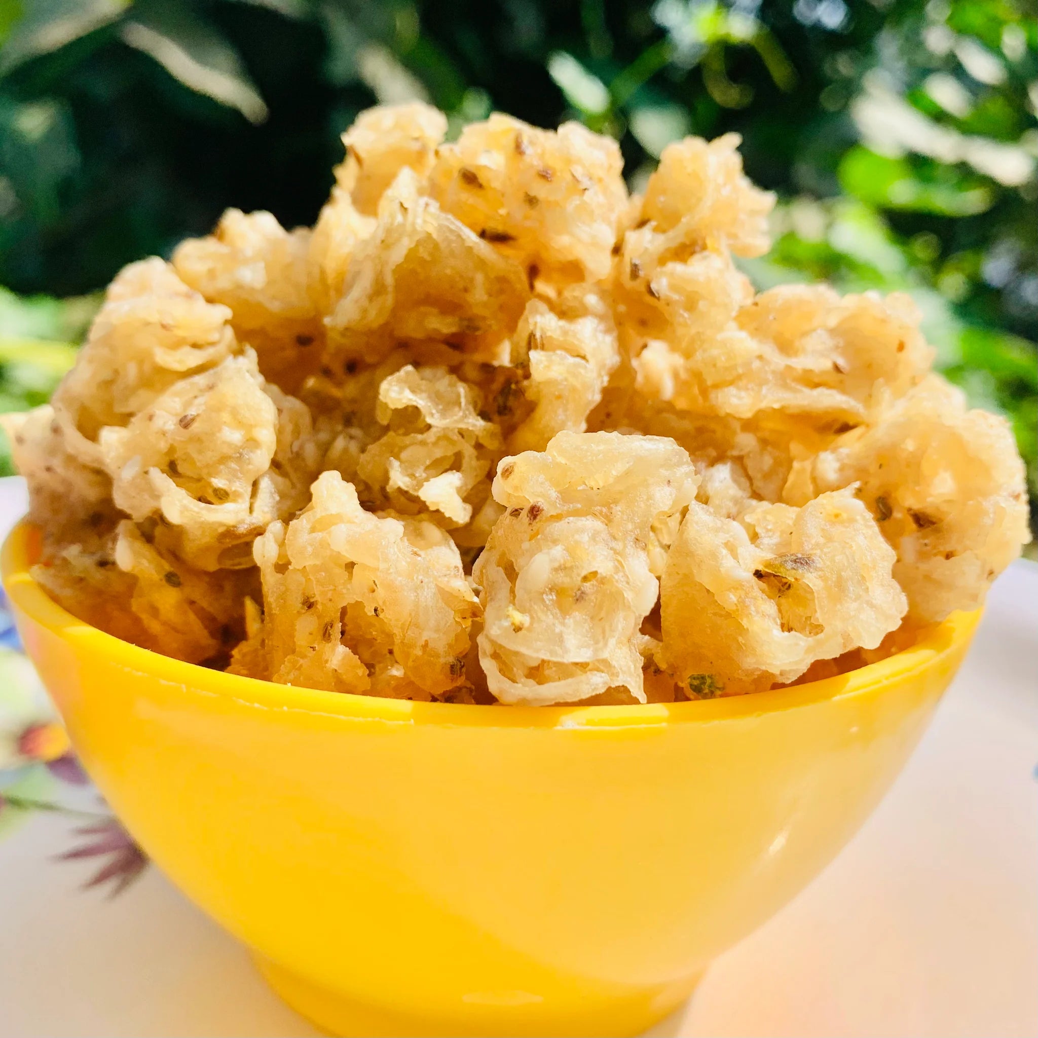 Biyyam Pindi Vadiyalu (Rice Flour Fryums – Andhra Style)