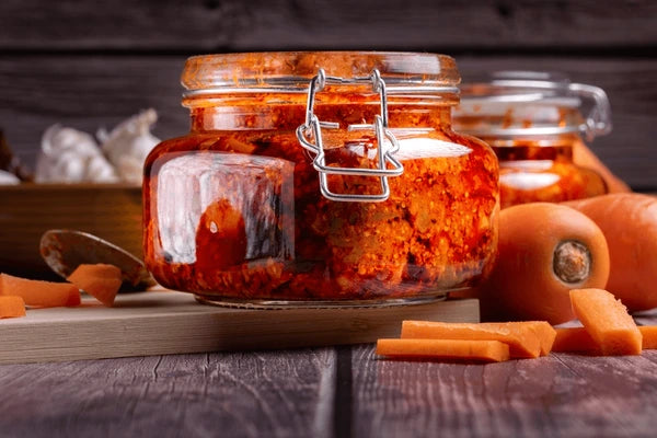 Carrot Pickle (Andhra Style Homemade)