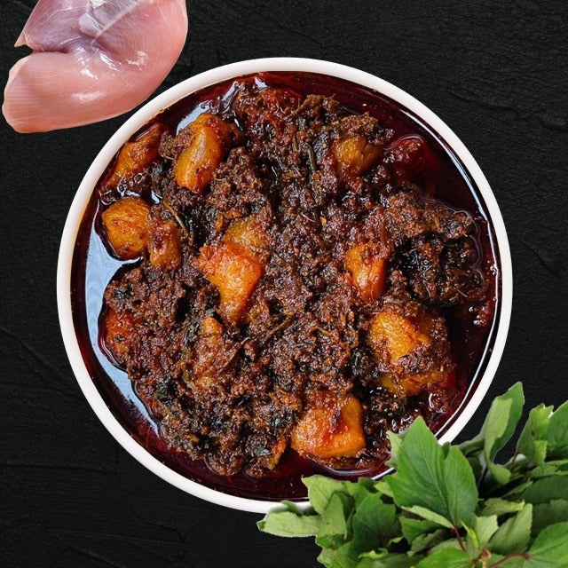 Chicken Gongura Pickle (Gongura Kodi Pachadi)