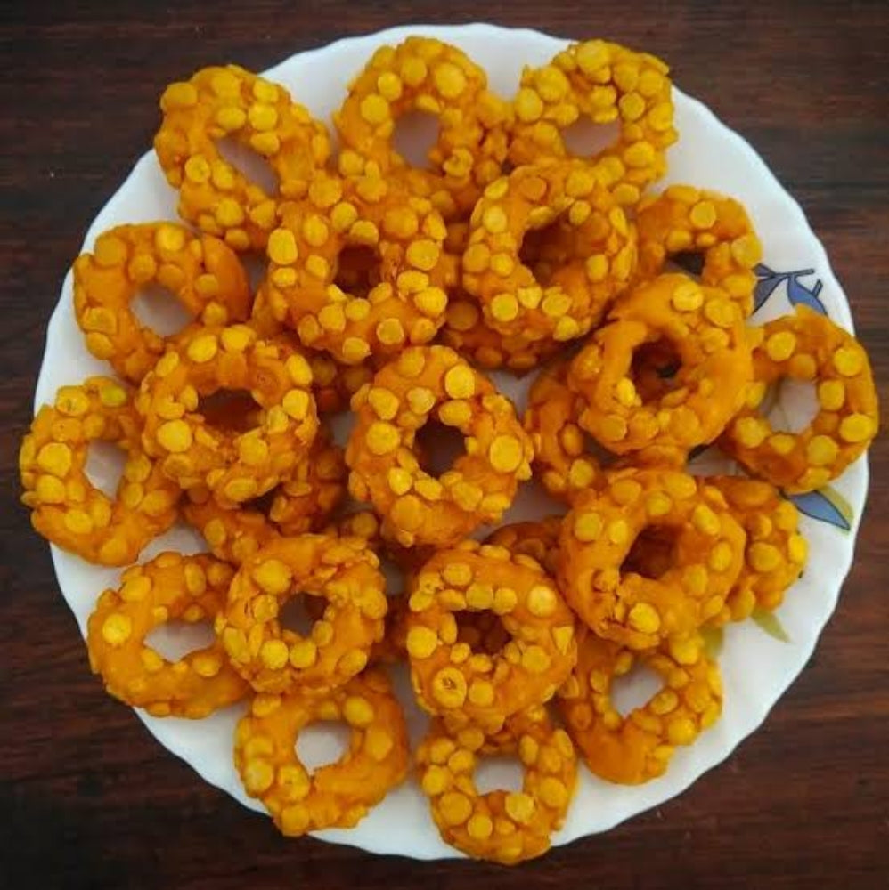 Chakodi (Andhra Style Homemade Snack Rings)