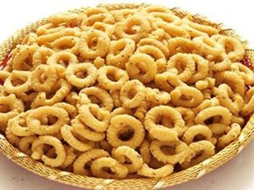 Chakodi (Andhra Style Homemade Snack Rings)