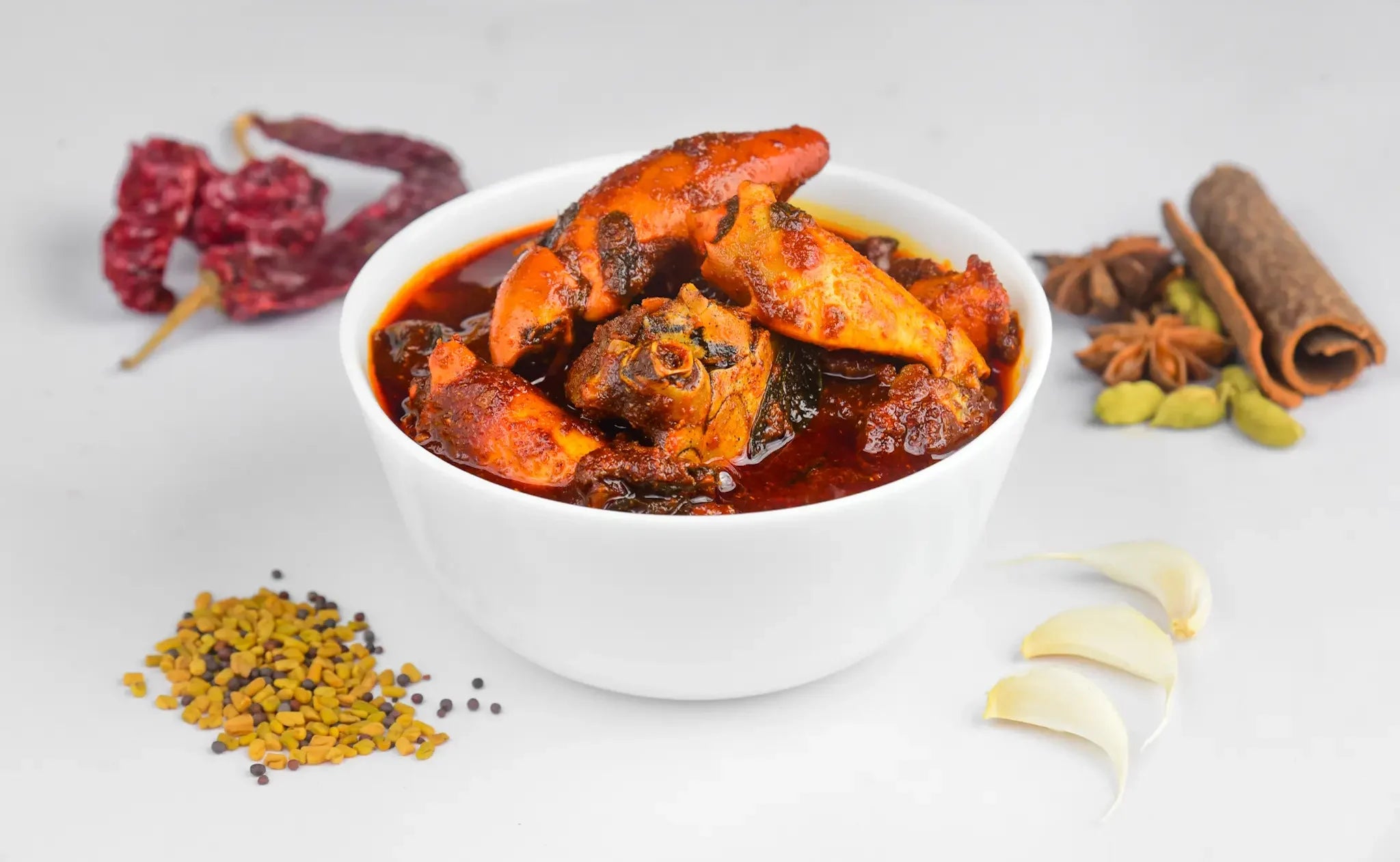Crab Pickle (Pithalu) – Andhra Style