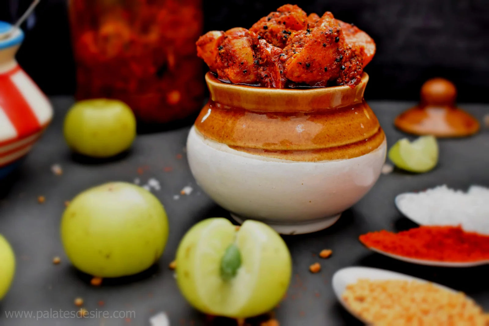 Mukala Usirikaya Pickle (Amla Pieces – Andhra Style)