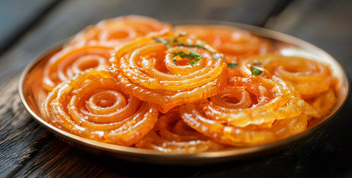 Jalebi (Andhra Style - Homemade Sweet)