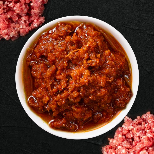 Mutton Keema Pickle (Keema Pachadi)