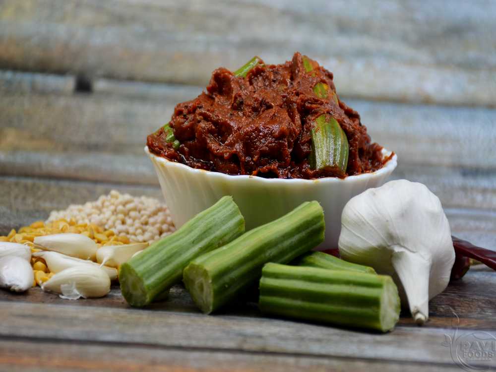 Munakkaya Pickle (Drumstick – Andhra Style)