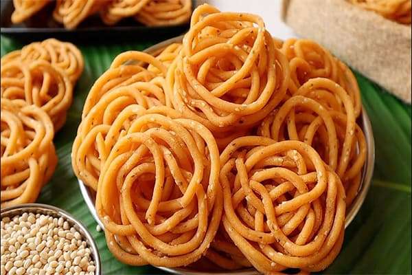 Janthikalu / Murukulu (Andhra Style Homemade Snack)